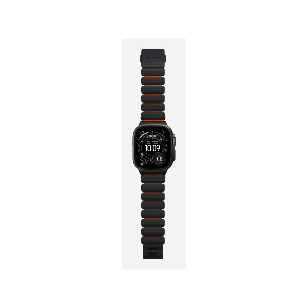 Produktbild för Nomad Stratos Band, Band, Smartwatch, Svart, Apple, Ultra 1-...
