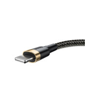 Produktbild för Baseus CALKLF-CV1, 2 m, USB A, Lightning, Hanstik, Hanstik,...