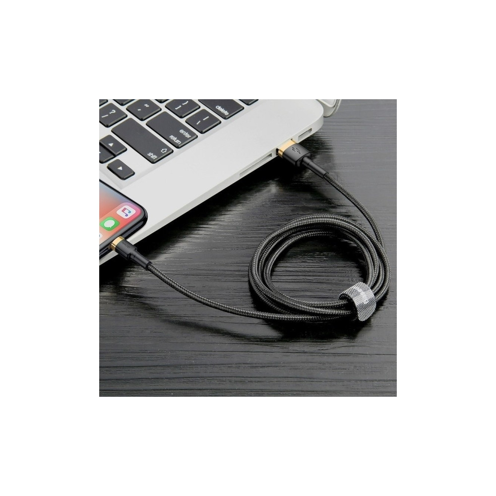 Produktbild för Baseus CALKLF-CV1, 2 m, USB A, Lightning, Hanstik, Hanstik,...