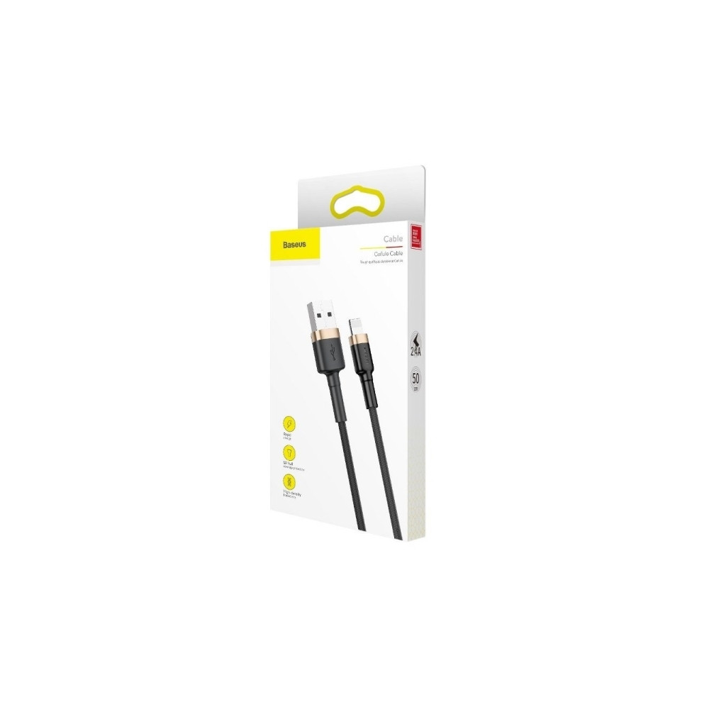 Produktbild för Baseus CALKLF-CV1, 2 m, USB A, Lightning, Hanstik, Hanstik,...