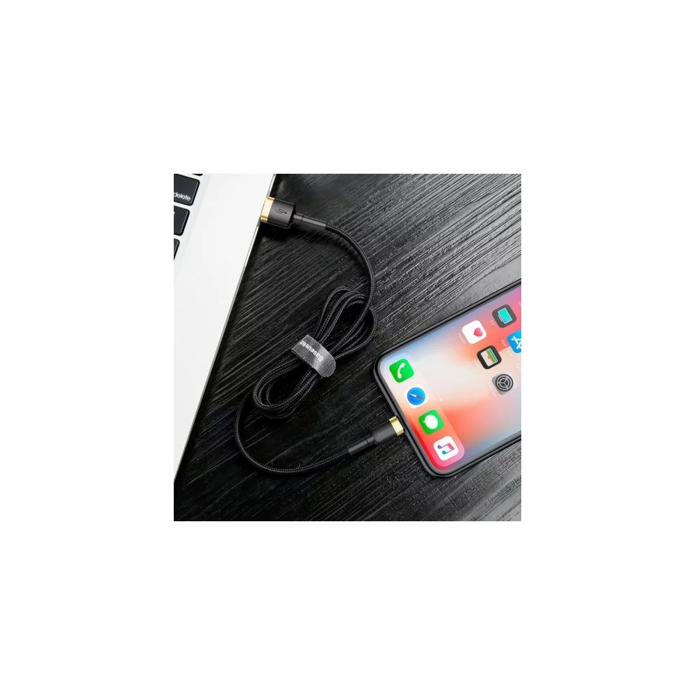 Produktbild för Baseus CALKLF-CV1, 2 m, USB A, Lightning, Hanstik, Hanstik,...
