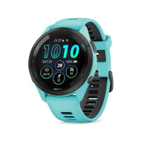 Produktbild för Garmin Forerunner 265 - aqua - smart klocka med rem - aqua/black - 8 GB