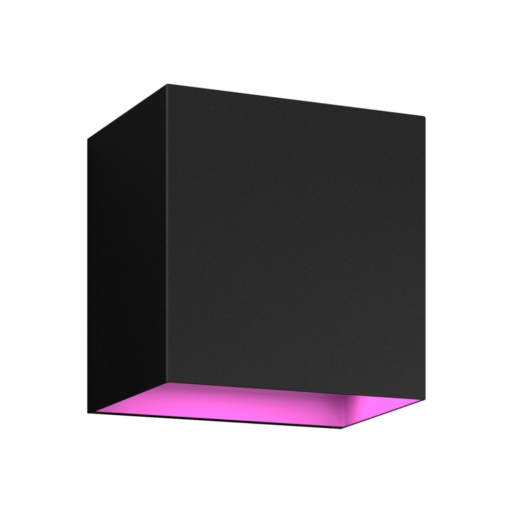 Produktbild för Philips Hue White and Color Ambiance Resonate - vägglampa - LED - 8 W - 2000-6500 K - svart