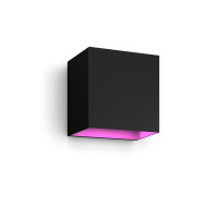 Produktbild för Philips Hue White and Color Ambiance Resonate - vägglampa - LED - 8 W - 2000-6500 K - svart