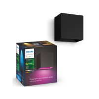 Produktbild för Philips Hue White and Color Ambiance Resonate - vägglampa - LED - 8 W - 2000-6500 K - svart