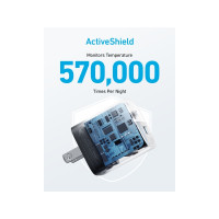 Produktbild för Anker 323 strömadapter - 24 pin USB-C, USB typ A - 33 Watt