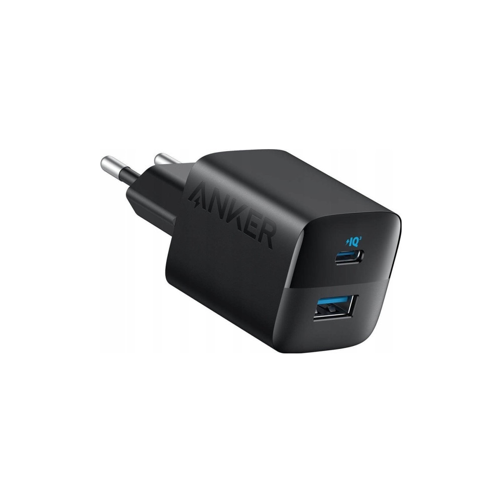 Produktbild för Anker 323 strömadapter - 24 pin USB-C, USB typ A - 33 Watt