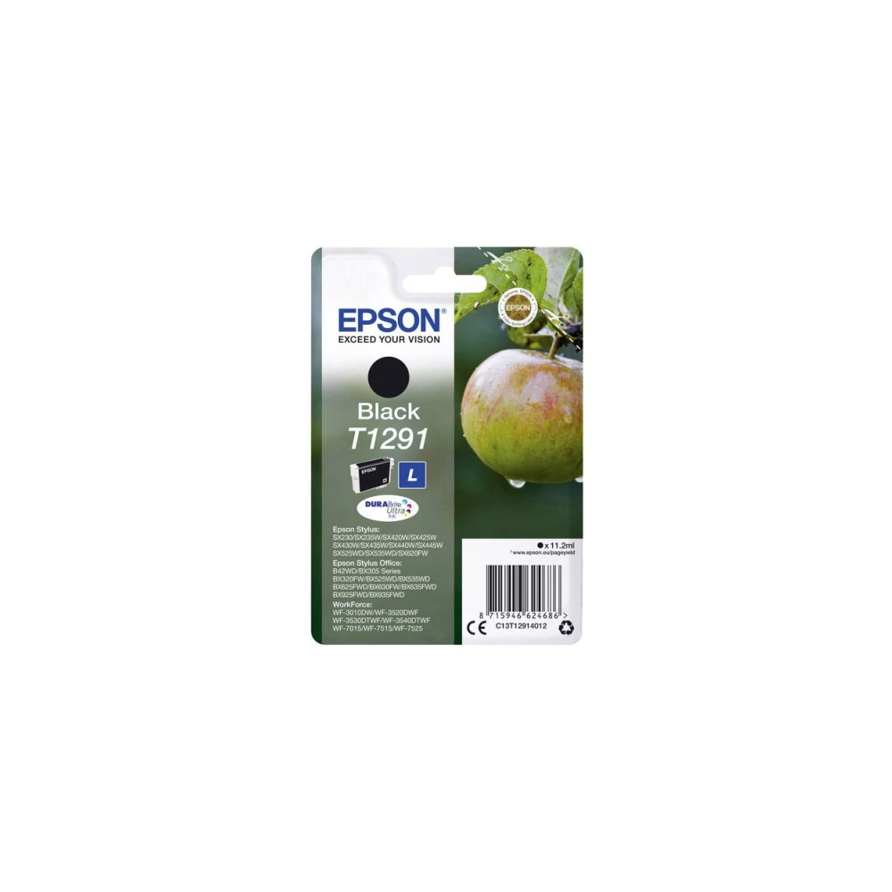 Produktbild för Epson T1291 - L-storlek - svart - original - bläckpatron
