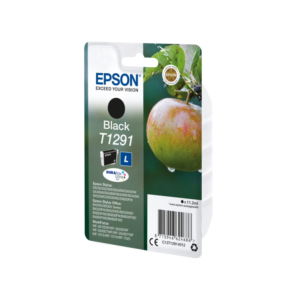 Produktbild för Epson T1291 - L-storlek - svart - original - bläckpatron