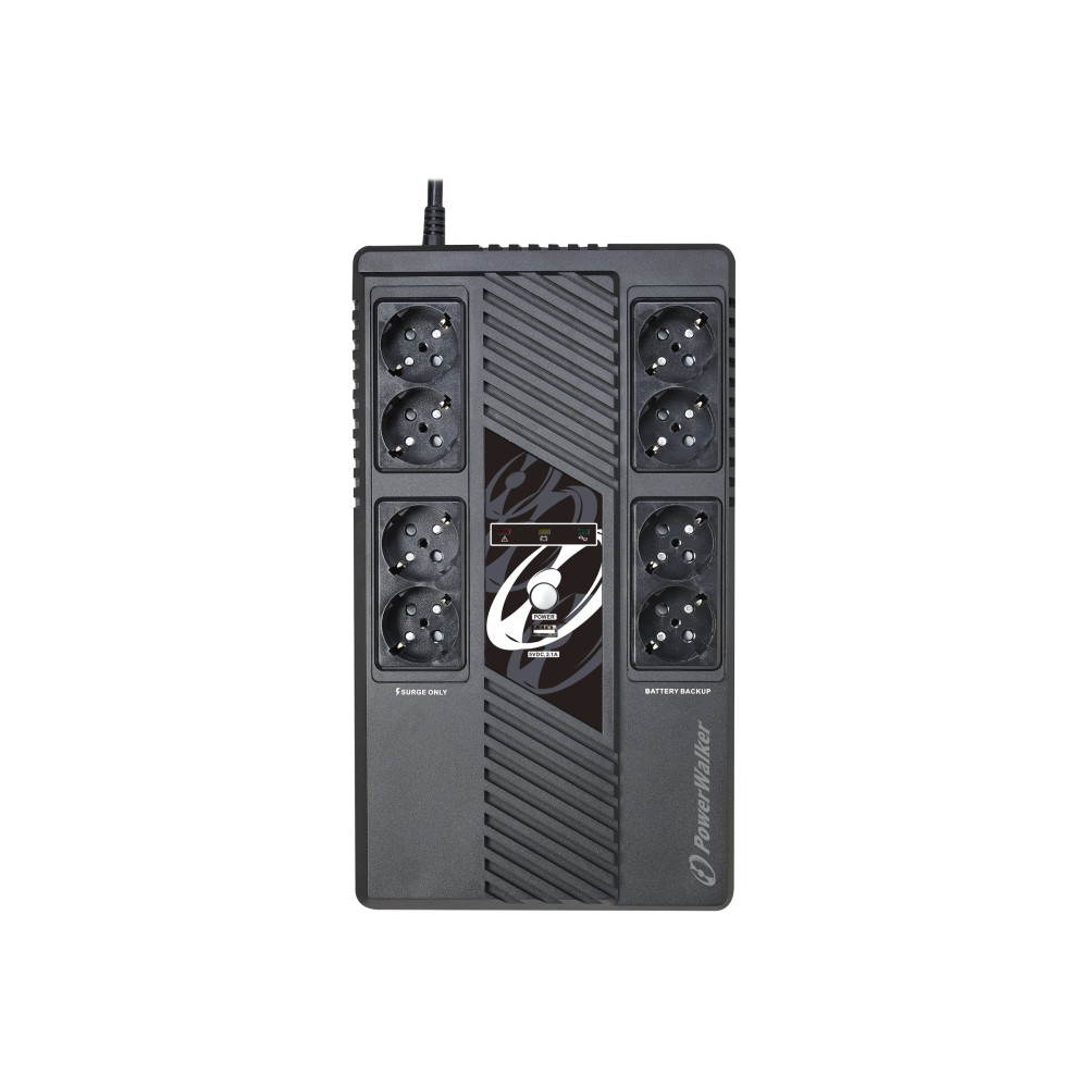 Produktbild för PowerWalker VI 1000 MS - UPS - 600 watt - 1000 VA