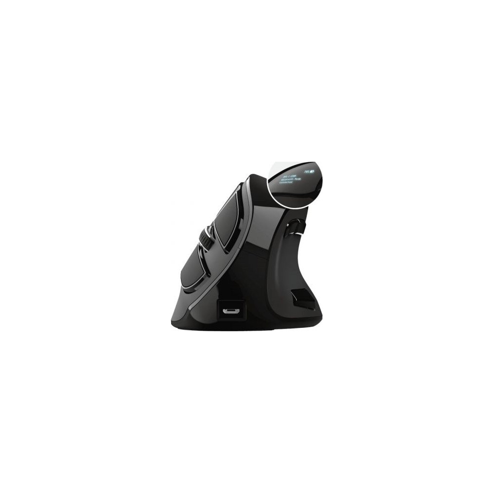 Produktbild för Trust Voxx - vertikal mus - Bluetooth, 2.4 GHz