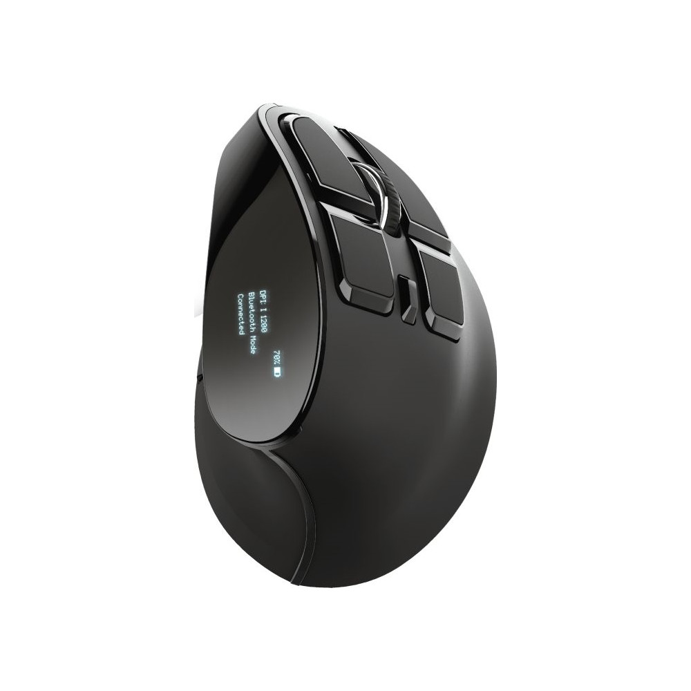 Produktbild för Trust Voxx - vertikal mus - Bluetooth, 2.4 GHz