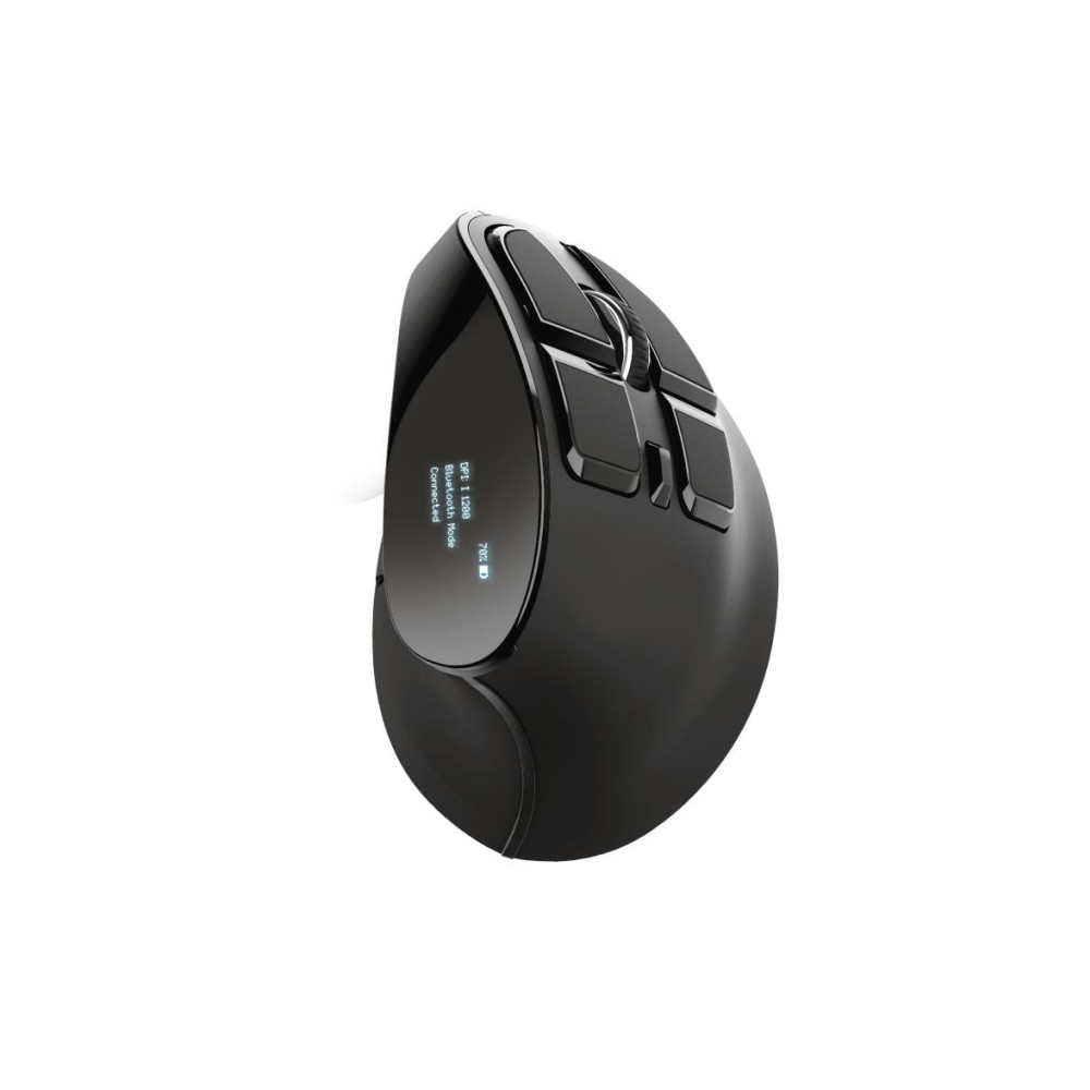 Produktbild för Trust Voxx - vertikal mus - Bluetooth, 2.4 GHz
