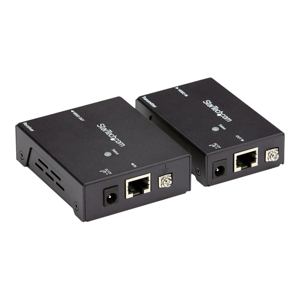 Produktbild för StarTech.com HDMI över CAT5e HDBaseT-förlängare - Power over Cable - Ultra HD 4K - förlängd räckvidd för audio/video