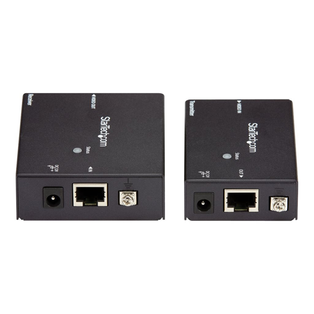 Produktbild för StarTech.com HDMI över CAT5e HDBaseT-förlängare - Power over Cable - Ultra HD 4K - förlängd räckvidd för audio/video