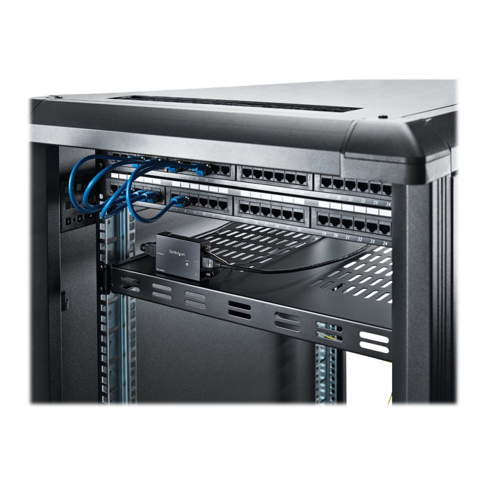 Produktbild för StarTech.com HDMI över CAT5e HDBaseT-förlängare - Power over Cable - Ultra HD 4K - förlängd räckvidd för audio/video