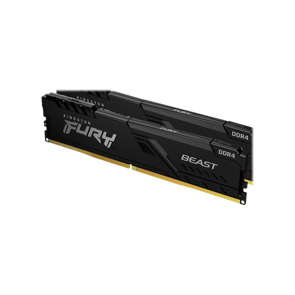 Produktbild för Kingston FURY Beast - DDR4 - modul - 8 GB - DIMM 288-pin - 3600 MHz / PC4-28800 - ej buffrad