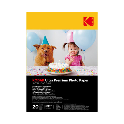 KODAK 13x18cm Photo Paper Glossy 280g/m² 20 Sheets