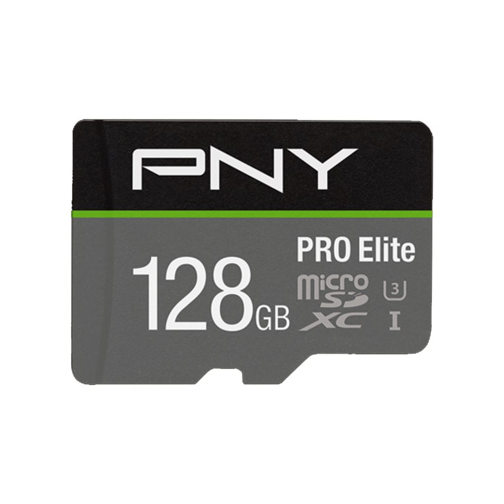 Produktbild för PNY PRO Elite - flash-minneskort - 128 GB - mikroSDXC UHS-I