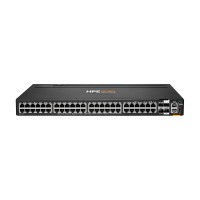 Produktbild för HPE Aruba 6200M 48G 4SFP+ Switch - switch - max. staplingsavstånd 10 kms - 48 portar - Administrerad - rackmonterbar