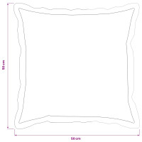 Produktbild för Kuddöverdrag 12 st HOUTEN Ljusgrå 50 x 50 cm Chenilletyg