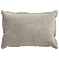 Produktbild för Kuddöverdrag 6 st HOUTEN Ljusgrå 50 x 70 cm Chenilletyg
