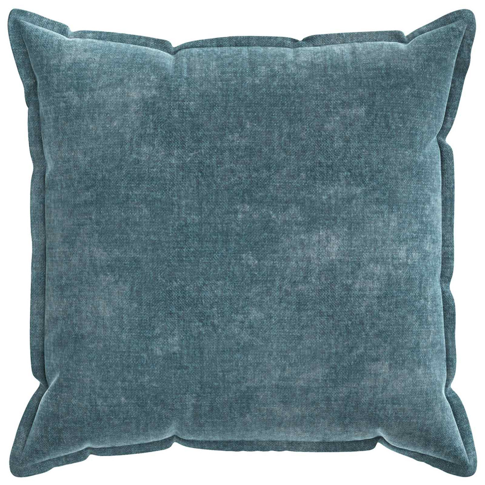 Produktbild för Kuddöverdrag 2 st HOUTEN Blå 80 x 80 cm Chenilletyg