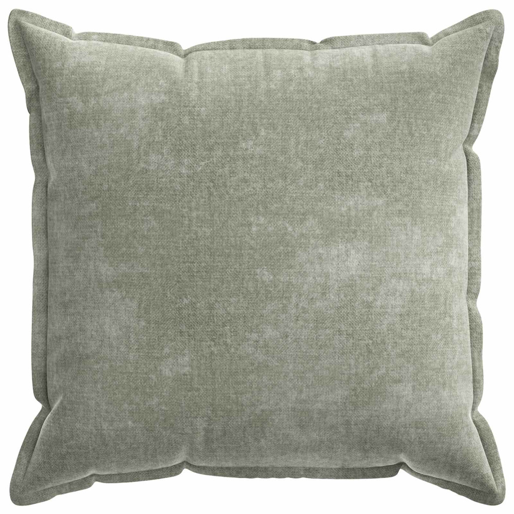 Produktbild för Kuddöverdrag 6 st HOUTEN Grön 80 x 80 cm Chenilletyg