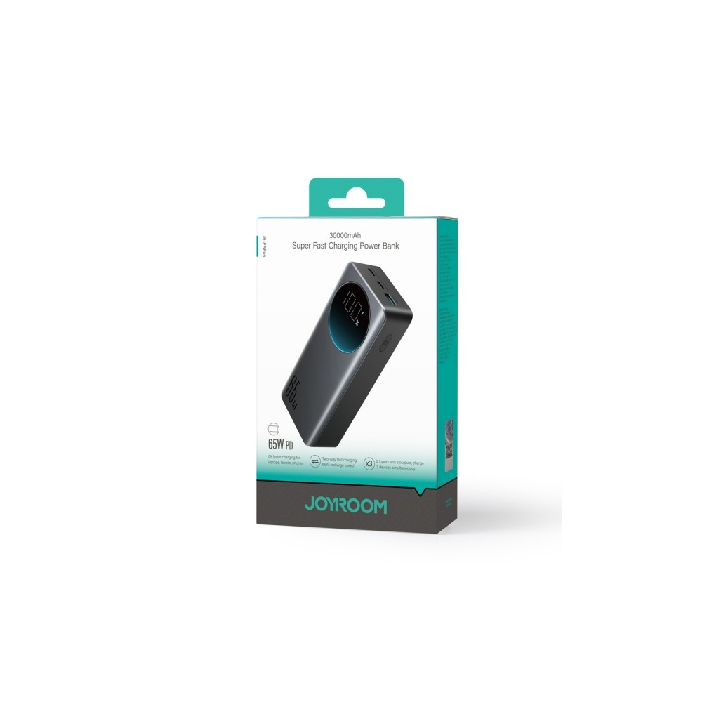 Produktbild för Joyroom JR-PBF05 Pro 30000 mAh 65W powerbank med digital dis...