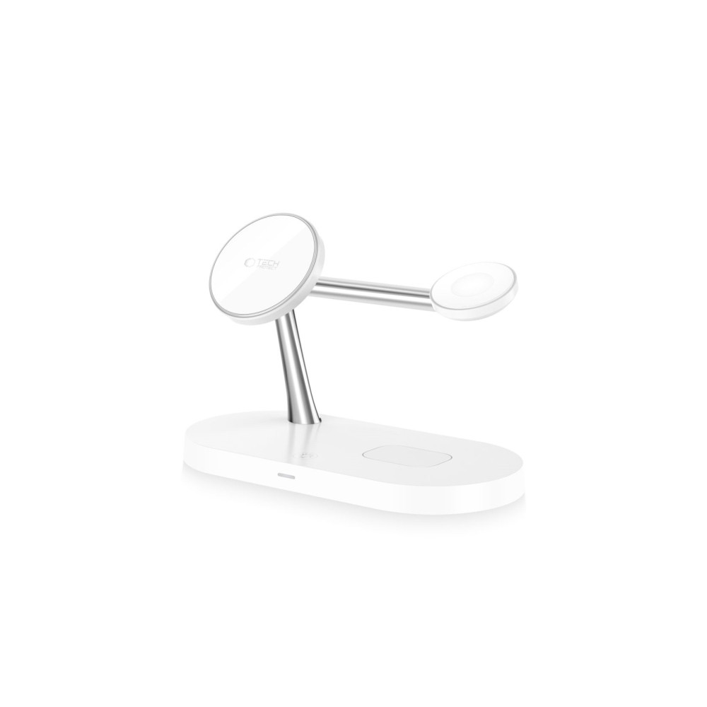 Produktbild för Tech-Protect A12 3-i-1 MagSafe induktionsladdare för smartph...