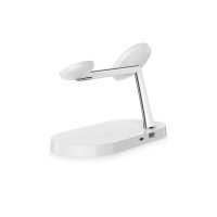 Produktbild för Tech-Protect A12 3-i-1 MagSafe induktionsladdare för smartph...
