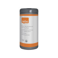 Produktbild för Nobo biologiskt nedbrytbara rengöringsservetter för whiteboa...