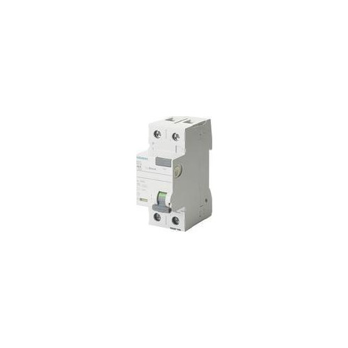 Siemens Jordfelsbrytare 2P C 6A 0,03A AC typ 6kA 630mA SENTRON 5SV13...