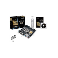 Produktbild för ASUS H110I-PLUS - moderkort - mini ITX - LGA1151 Socket - H110