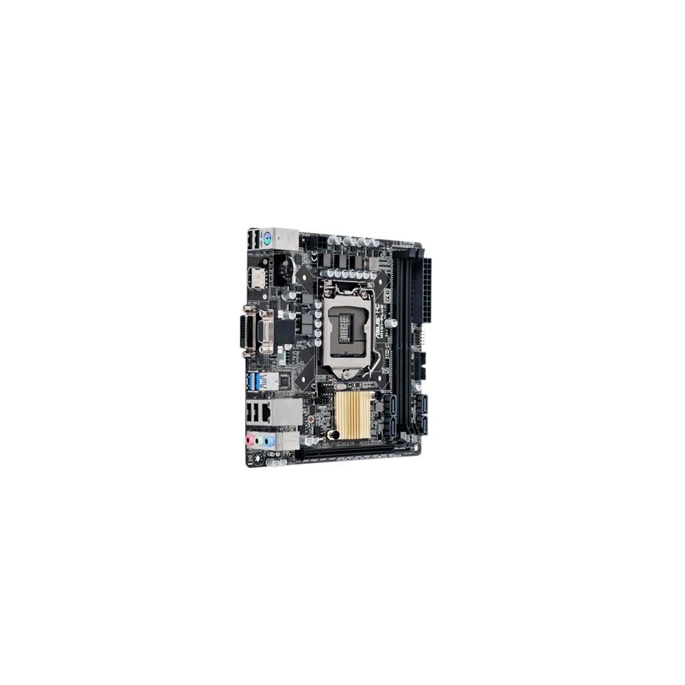 Produktbild för ASUS H110I-PLUS - moderkort - mini ITX - LGA1151 Socket - H110