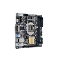 Produktbild för ASUS H110I-PLUS - moderkort - mini ITX - LGA1151 Socket - H110