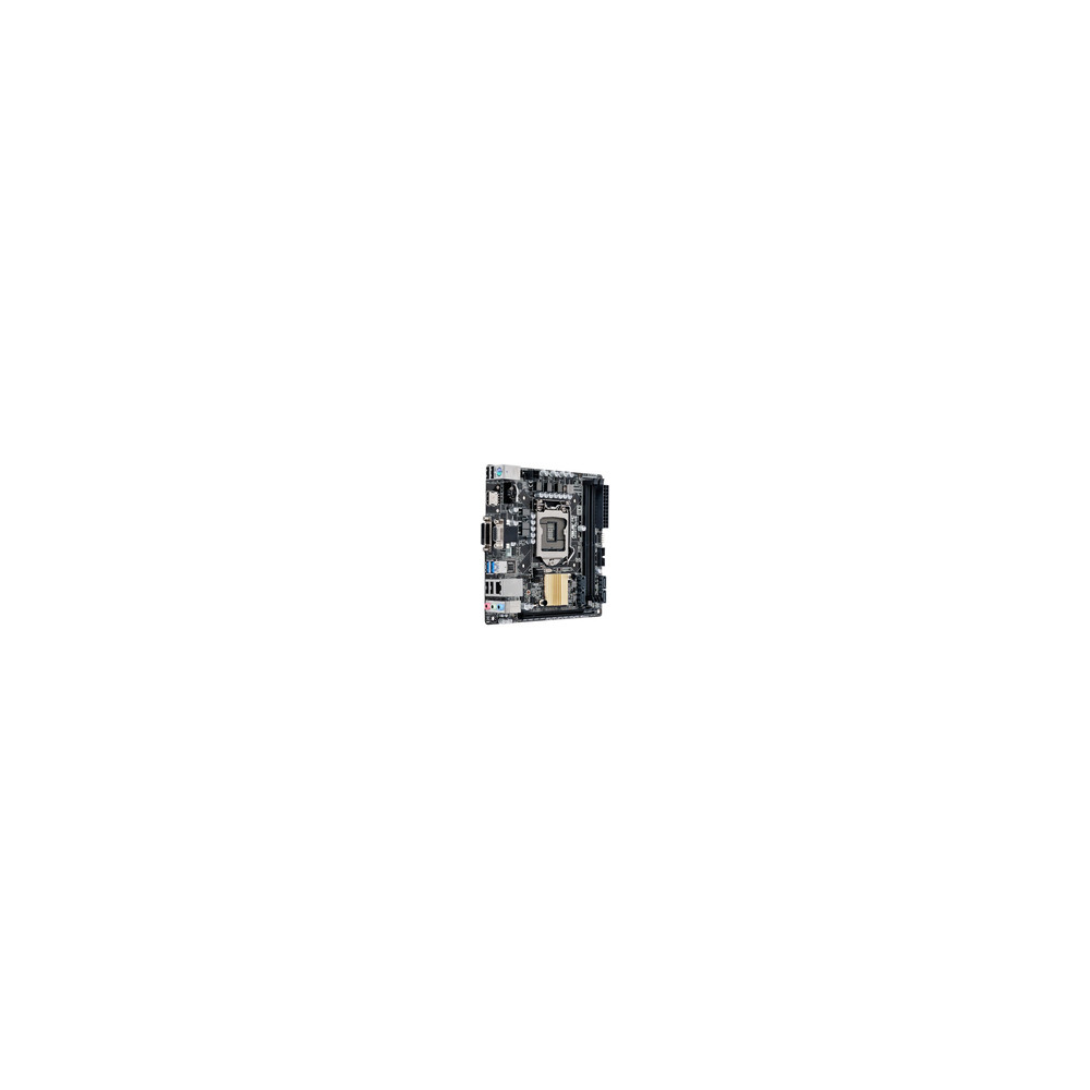 Produktbild för ASUS H110I-PLUS - moderkort - mini ITX - LGA1151 Socket - H110