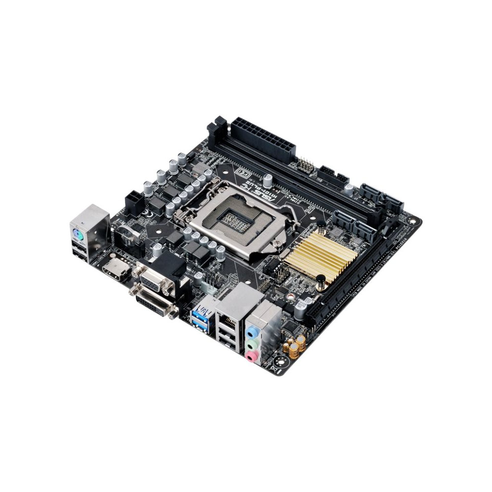 Produktbild för ASUS H110I-PLUS - moderkort - mini ITX - LGA1151 Socket - H110