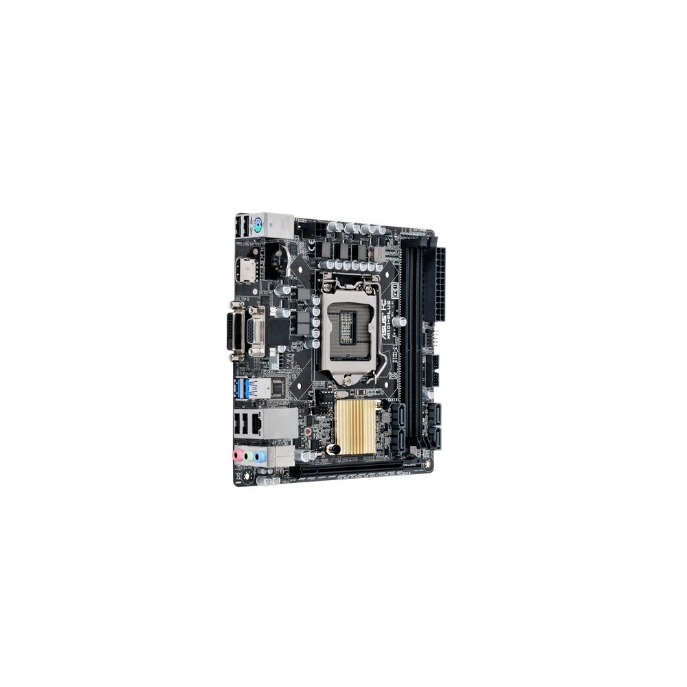 Produktbild för ASUS H110I-PLUS - moderkort - mini ITX - LGA1151 Socket - H110