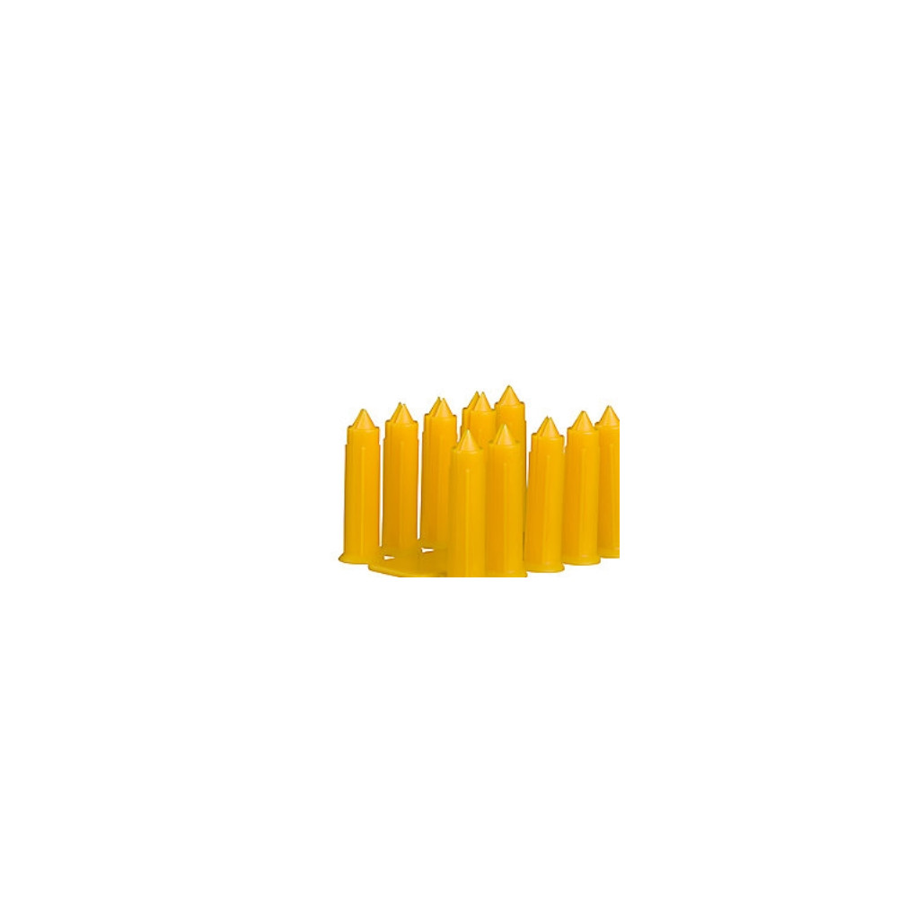 Produktbild för SCHNEIDER ELECTRIC clipsplugg gul Ø5,5 mm längd 25 mm för sp...