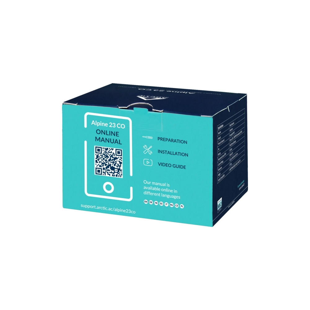 Produktbild för ARCTIC Alpine AM4 - processorkylare