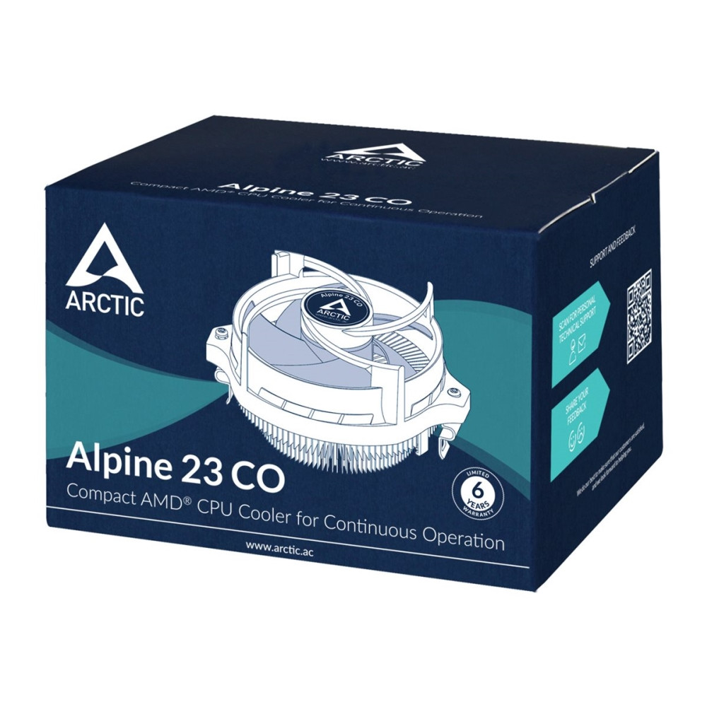 Produktbild för ARCTIC Alpine AM4 - processorkylare