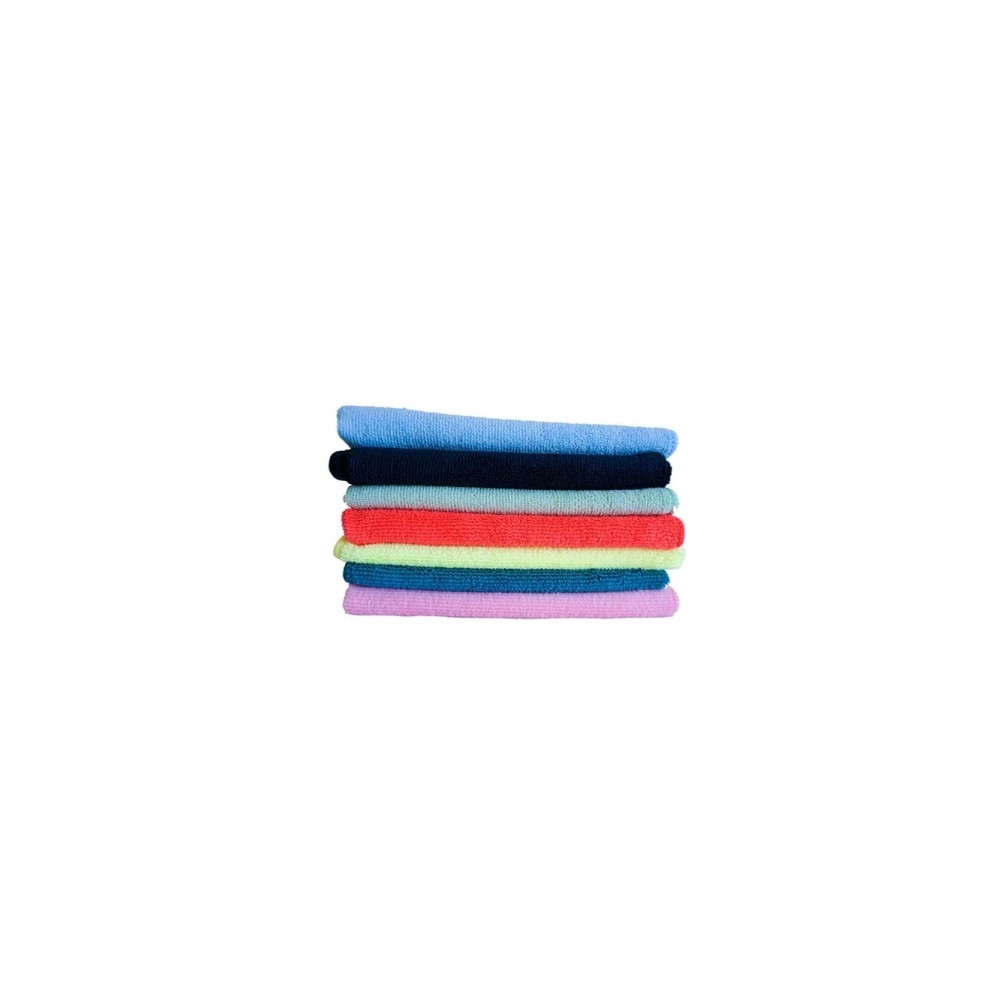 Produktbild för Mikrofiberdukar 32x32 cm blå