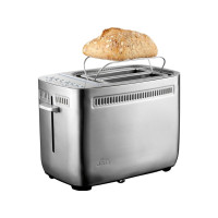 Produktbild för Solis Sandwich toster, 2 skive(r), Grå, Rustfrit stål, 1635...