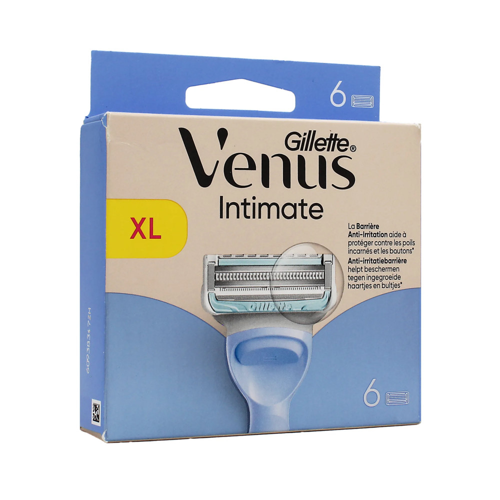 Produktbild för Gillette Venus Intimate Replacement Heads 6pcs