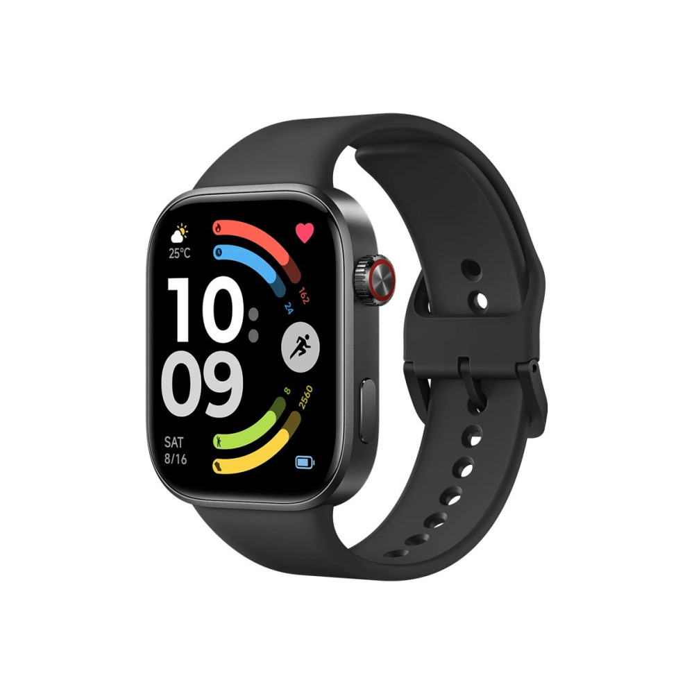 Produktbild för Xiaomi Redmi Watch 6 smart klocka med rem - 512 MB - obsidiansvart