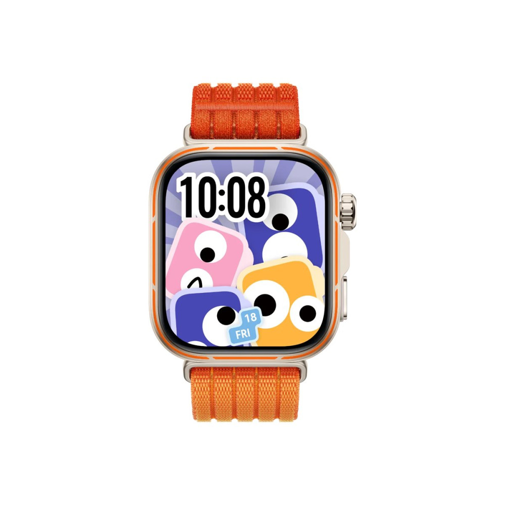 Produktbild för Huawei Watch Fit 5 Pro - aluminiumlegering - smart klocka med rem - orange - orange