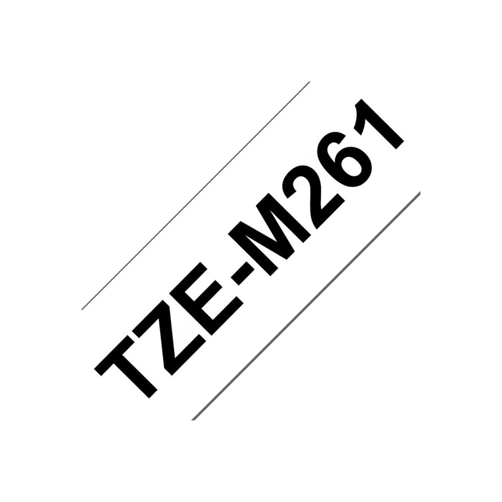 Produktbild för Brother TZe-M261 - bandlaminat - matt - 1 kassett(er) - Rulle 3,6 cm x 8 m)