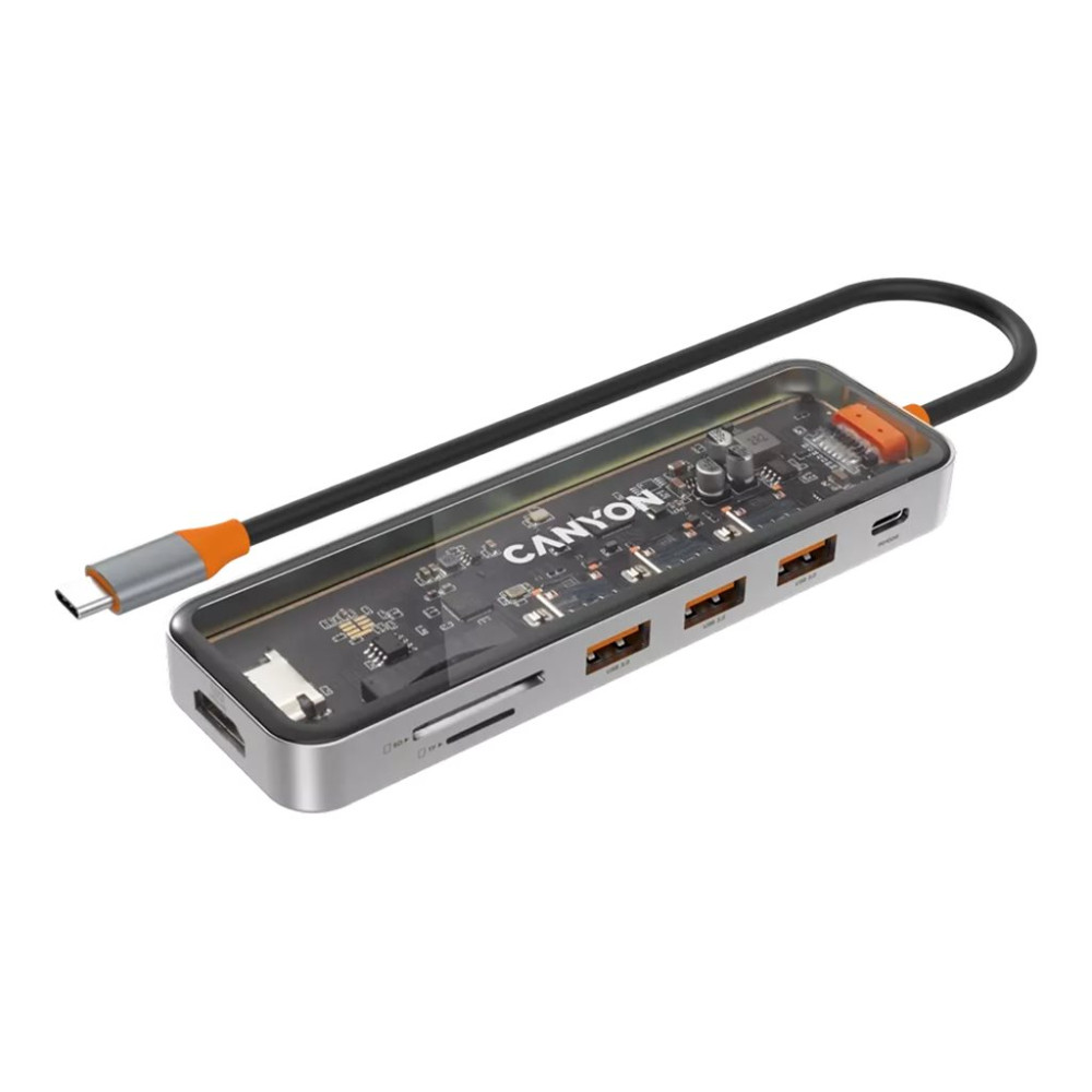 Produktbild för Canyon DS-13 - dockningsstation - USB-C - HDMI
