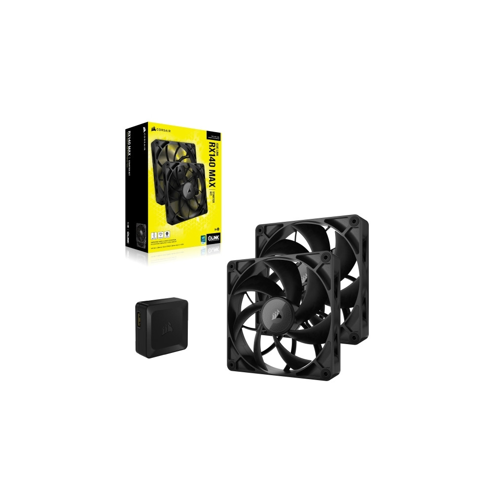 Produktbild för CORSAIR iCUE Link RX140 MAX startpaket